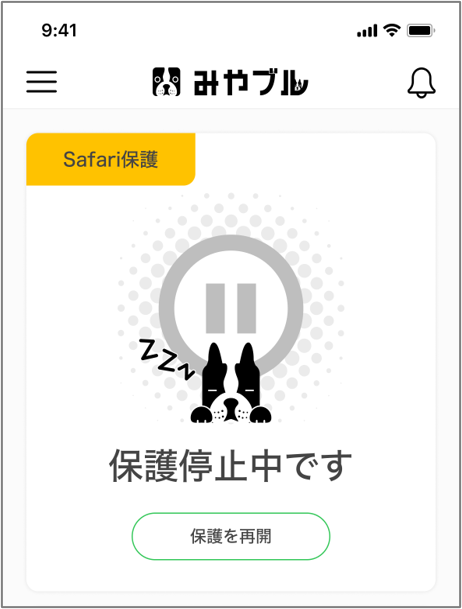 保護されています